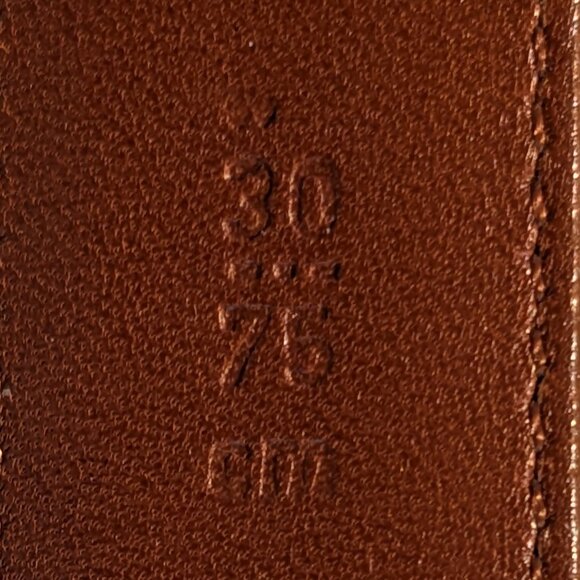 Coach British Tan Leather Belt - Picture 2 of 8